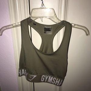 gymshark army green set